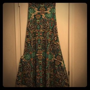 LulaRoe Maxi skirt.